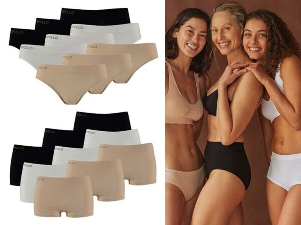 6-Pack Naadloos Dames Ondergoed - Keuze Uit Slips Of Hipsters! ...