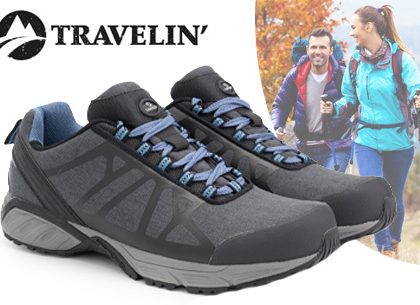 Travelin wandelschoenen dames & heren - aanbieding