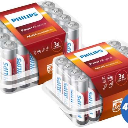 Alkaline batterijen van Philips