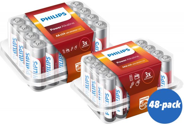 Alkaline batterijen van Philips