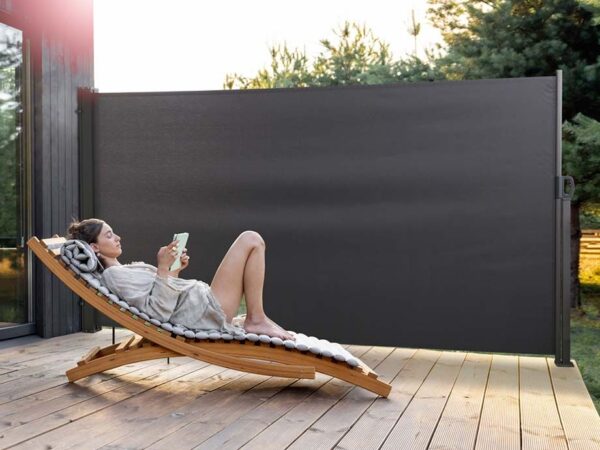Uittrekbaar Windscherm - Heerlijk Uit De Wind Zitten Met Meer Privacy! ...