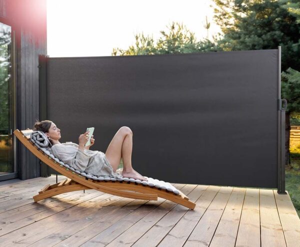 Uittrekbaar Windscherm - Heerlijk Uit De Wind Zitten Met Meer Privacy! ...