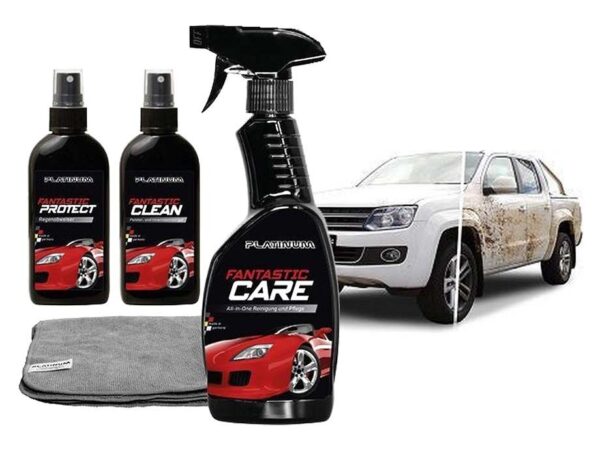 4-Delige Set Platinum Fantastic Autoreiniging - Goedkoper Dan De Wasstraat! ...