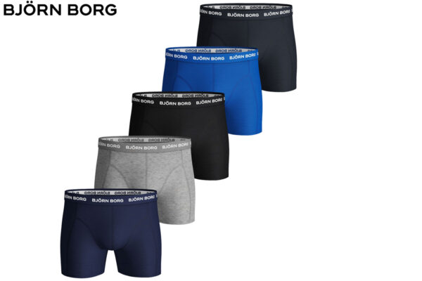 Bjorn Borg Essential 5-pack boxershorts multi