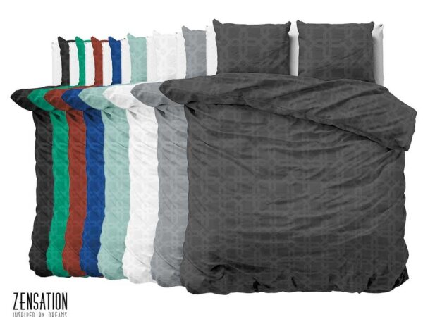 Zensation Nika Dekbedovertrek - in 8 Frisse Kleuren! ...