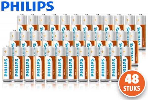 Phillips batterijen nu extra goedkoop!