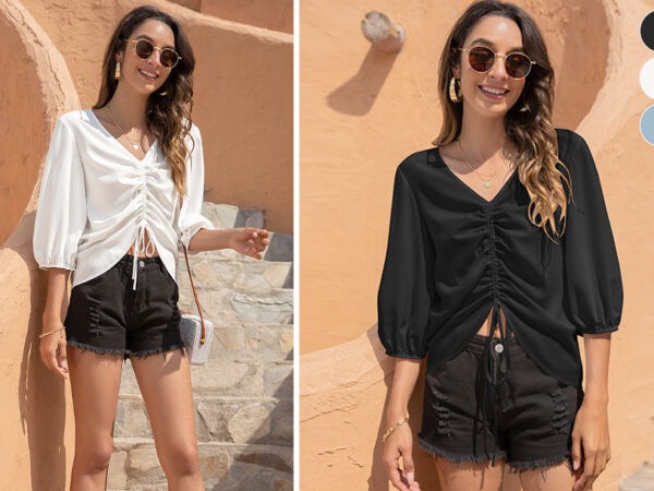 Trendy blouse dames