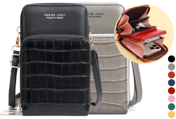 Croco telefoontasje met 63% korting