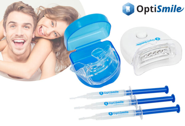 Tandenbleekset van OptiSmile met korting!