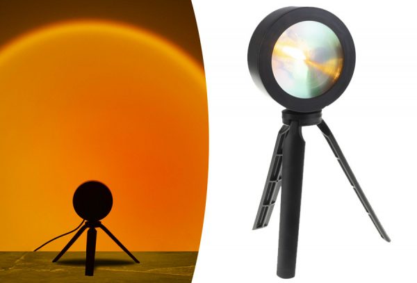 Zonsondergang tafellamp met korting