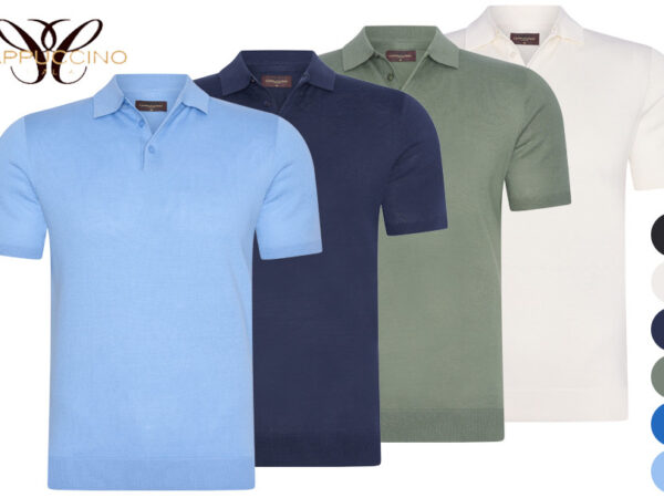 Polo shirt voor heren van Cappuccino Italia