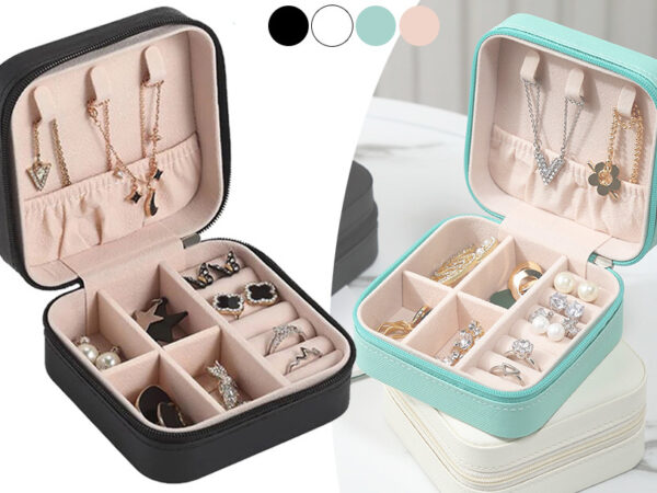 Reisdoosje voor sieraden met korting!