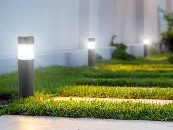 4-Pack Solar LED Tuinlampen - Met Zonnepaneel & Lichtsensor! ...