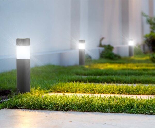 4-Pack Solar LED Tuinlampen - Met Zonnepaneel & Lichtsensor! ...