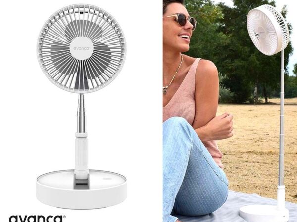 Avanca Foldable Fan - Draadloos En In Hoogte Verstelbaar! ...