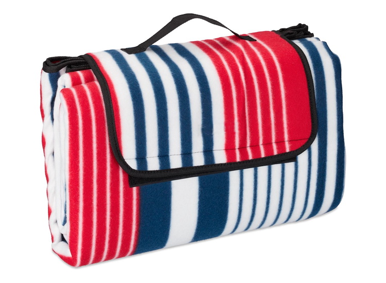 XXL Picknickkleed - Waterdicht - Plaid 200x200cm - Blauw/Rood
