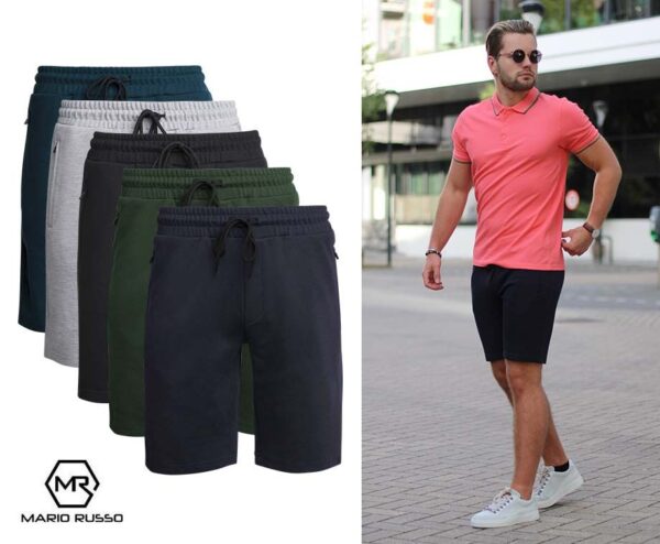 Mario Russo Pique Shorts - Verkrijgbaar In 5 Kleuren! ...