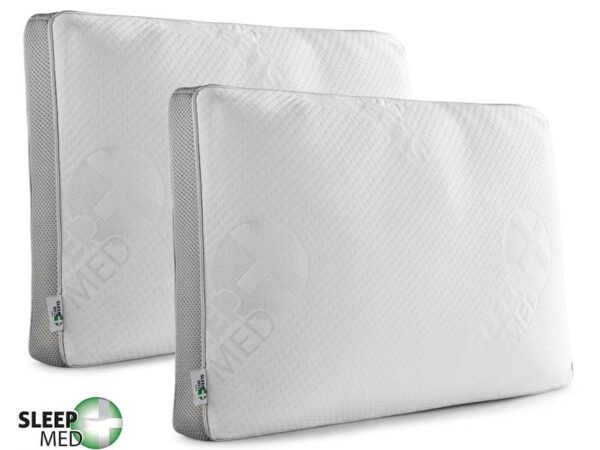 Sleep Med 100% Memory Foam Kussen - Vandaag 1+1 GRATIS! ...