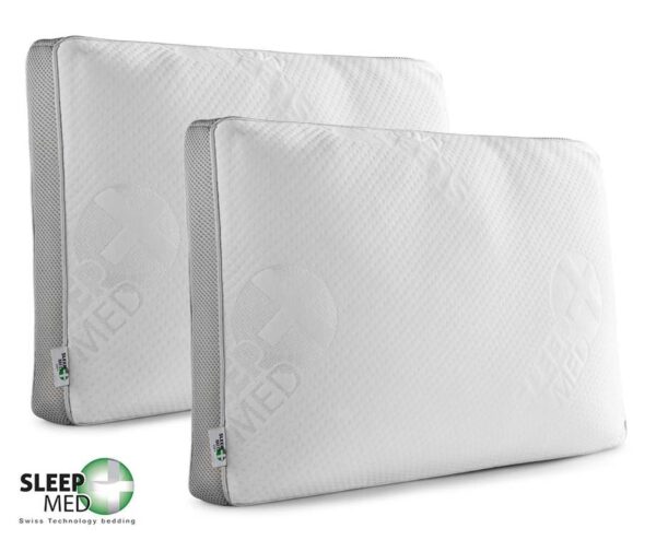 Sleep Med 100% Memory Foam Kussen - Vandaag 1+1 GRATIS! ...