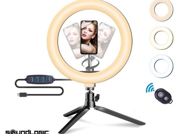 Selfie Ringlicht Met Standaard - Voor Professionele Filmpjes En Foto's! ...
