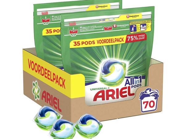 70-Pack Ariel All-In-1 Pods Universal - Geschikt Voor Al Je Was! ...