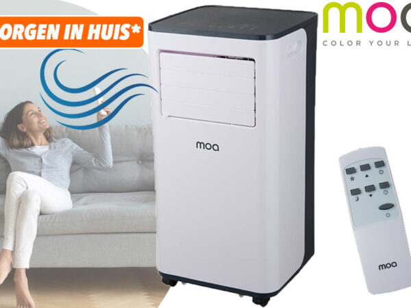 Moa mobiele airco's met 40% korting