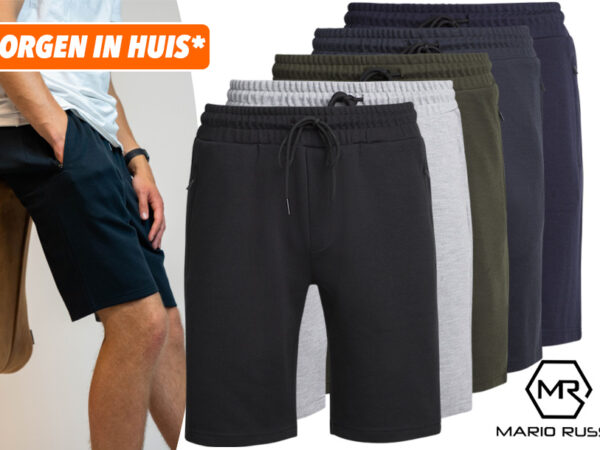 Mario Russo korte joggingbroek voor heren