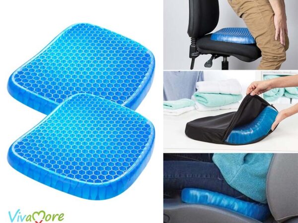 Drukverlagend Gel Comfort Zitkussen - Vandaag 1+1 GRATIS! ...
