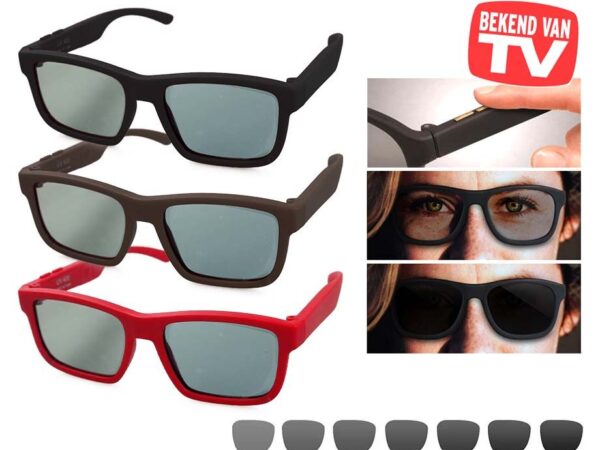 Sunvision 7 Shades Zonnebril - Tint Aanpassen Met Een Druk Op De Knop! ...