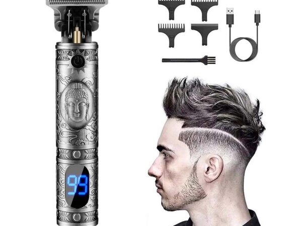 iBello Vintage Baard & Haar Trimmer - Oplaadbaar Dus Draadloos Te Gebruiken ...
