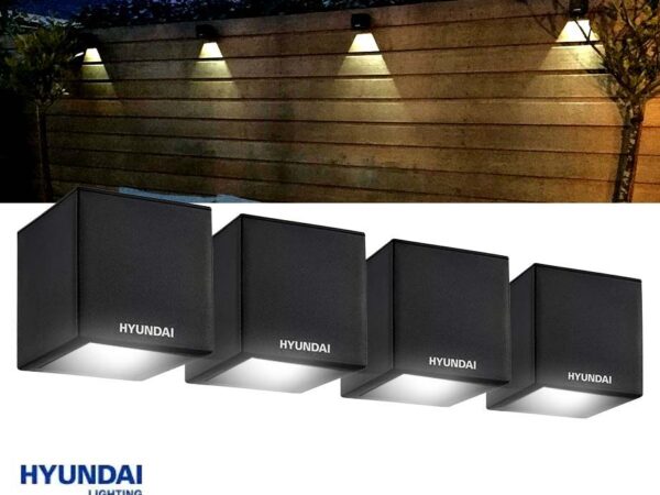 Draadloze Solar LED Cubes Voor Buiten - Gaan Automatisch Aan In Het Donker! ...