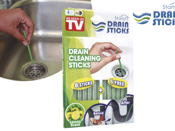 12-pack drainsticks van Starlyf