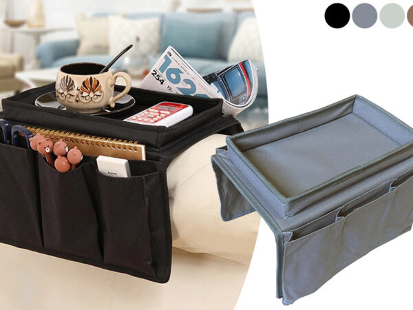Bankstel tray met organizer