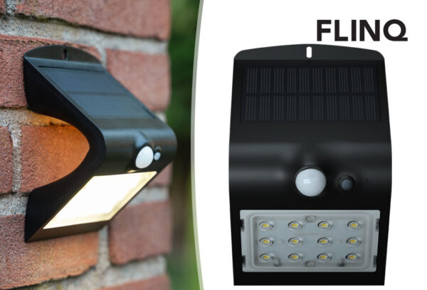 FlinQ solar buitenlamp met korting