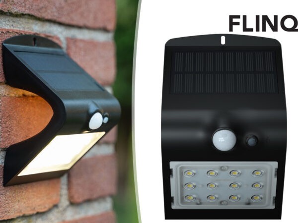 FlinQ solar buitenlamp met korting