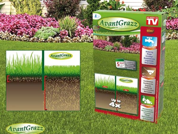 1KG Avant Grazz Gazonzaad - Groeit Sneller