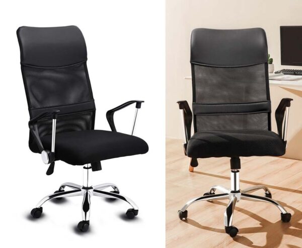 Bureaustoel Met Mesh Rugsteun - Voor Een Ergonomische ZIthouding! ...
