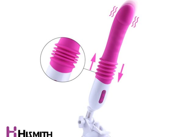 Hismith Stotende G-spot Vibrator - Met Optionele Zuignap! ...