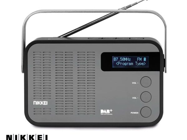 Nikkei Draagbare DAB+ Radio - Met Oplaadbare Batterij! ...