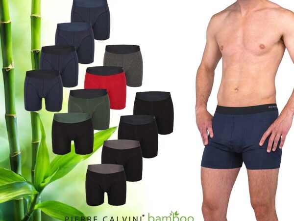 4-Pack Pierre Calvini Bamboe Boxers - Ademend En Superzacht! ...