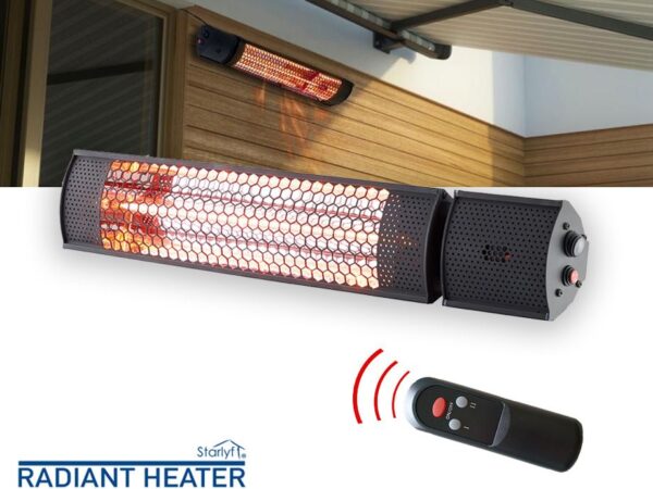 Starlyf Radiant Heater - Binnen 1 Seconde Warm! ...