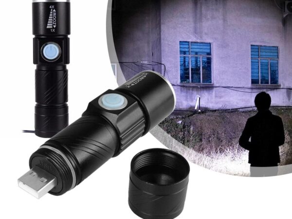 Extreem Krachtige Oplaadbare LED Zaklamp - Vandaag 1+1 GRATIS! ...