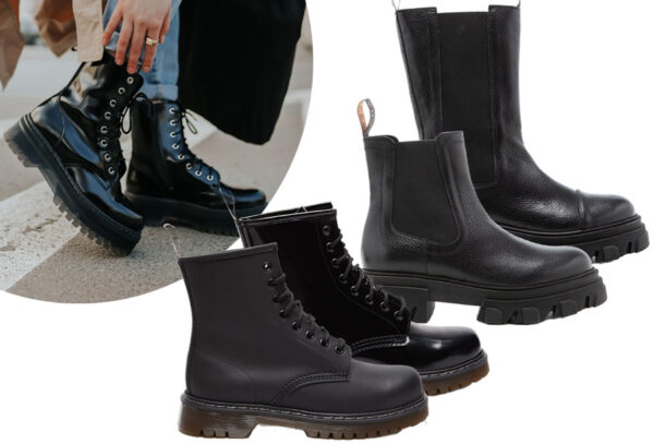 Lederen boots voor dames van Charles Footwear