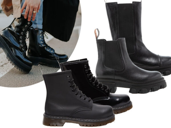 Lederen boots voor dames van Charles Footwear