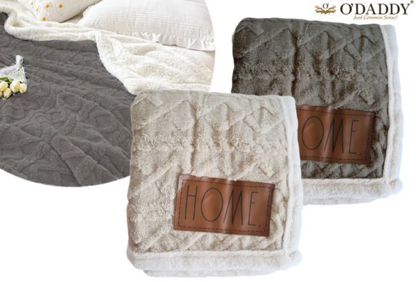 Sherpa deken in de aanbieding