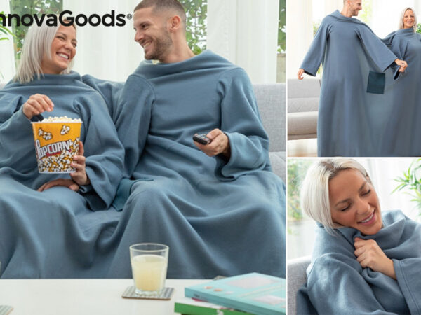 Fleece deken voor 2 personen