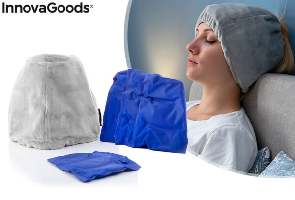 Gel hoofdband voor hoofdpijn en migraine