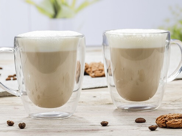 Dubbelwandige Cappuccinoglazen - Set van 2