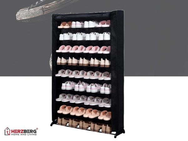 Herzberg HG-8077 Schoenenorganiser - 9-laags - Zwart