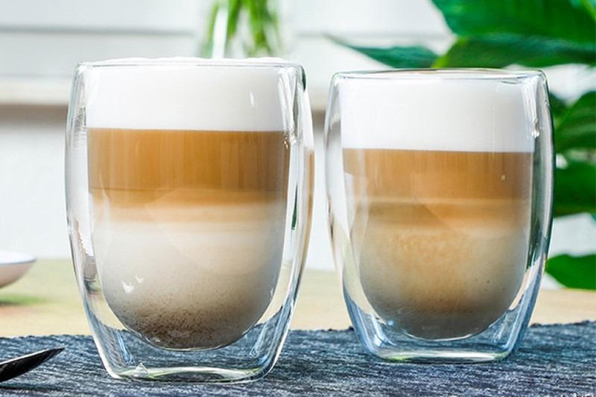 HI Latte Macchiato Glazen - 350ml - Set van 2